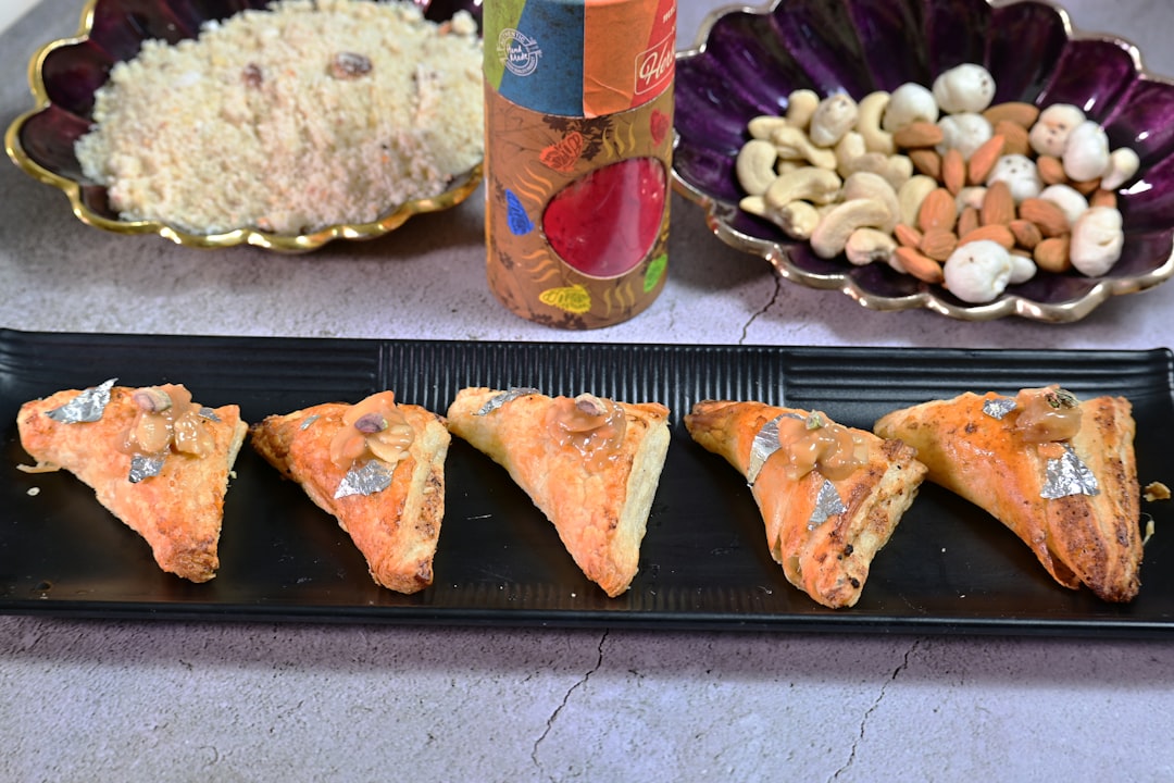 Saffron Kheer with Toasted Almonds